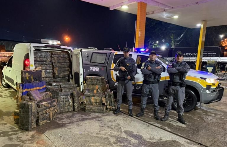 Casal é preso com quase 1 tonelada de maconha no interior de São Paulo
