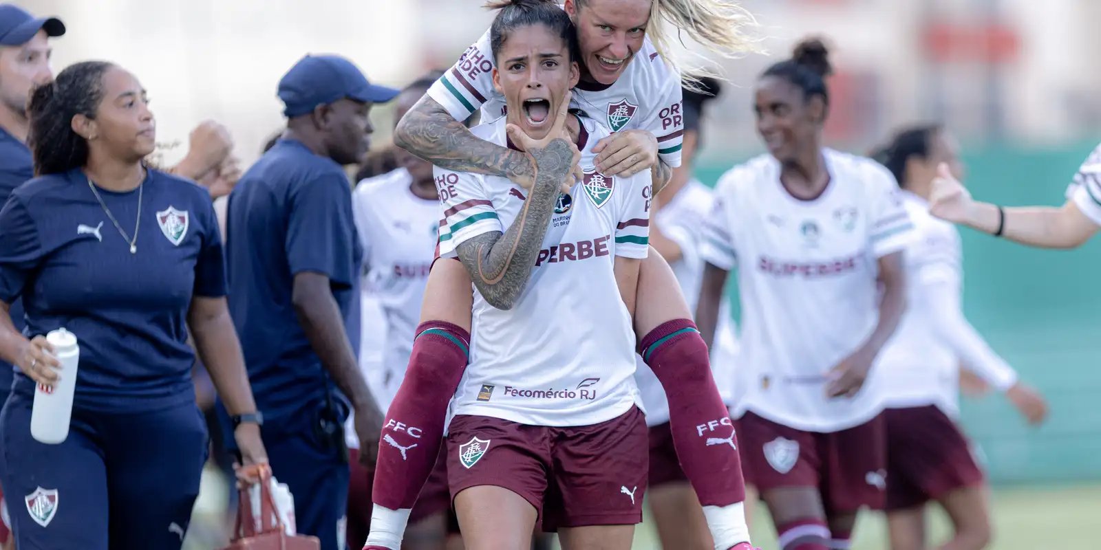 Fluminense garante vitória dramática sobre o Vitória com gol no fim pelo Brasileirão Feminino