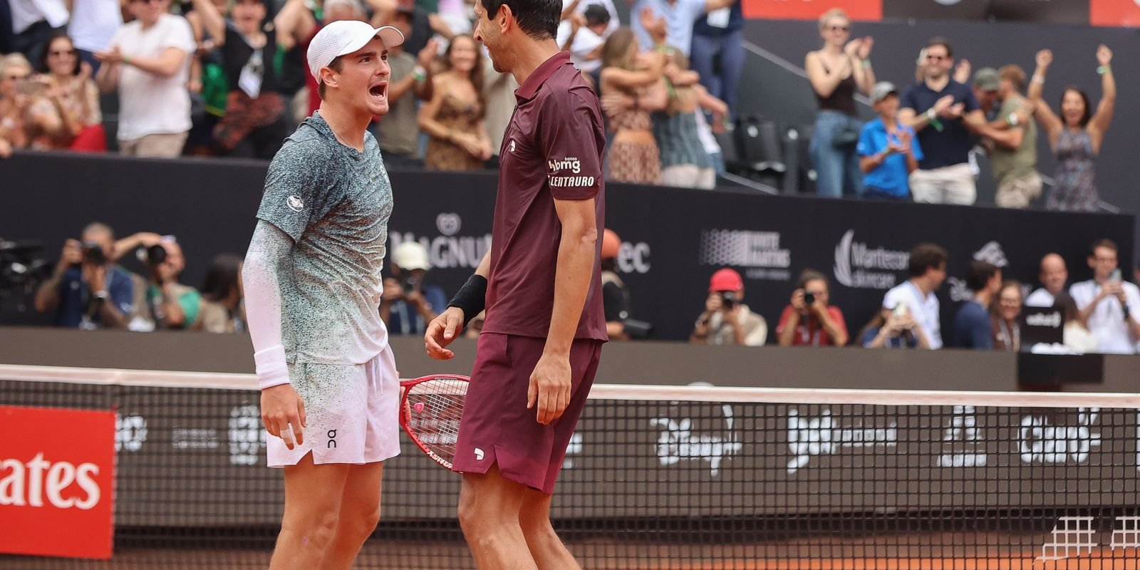 João Fonseca e Marcelo Melo estão na final de duplas do Rio Open: Uma análise da ascensão e da experiência em quadra
