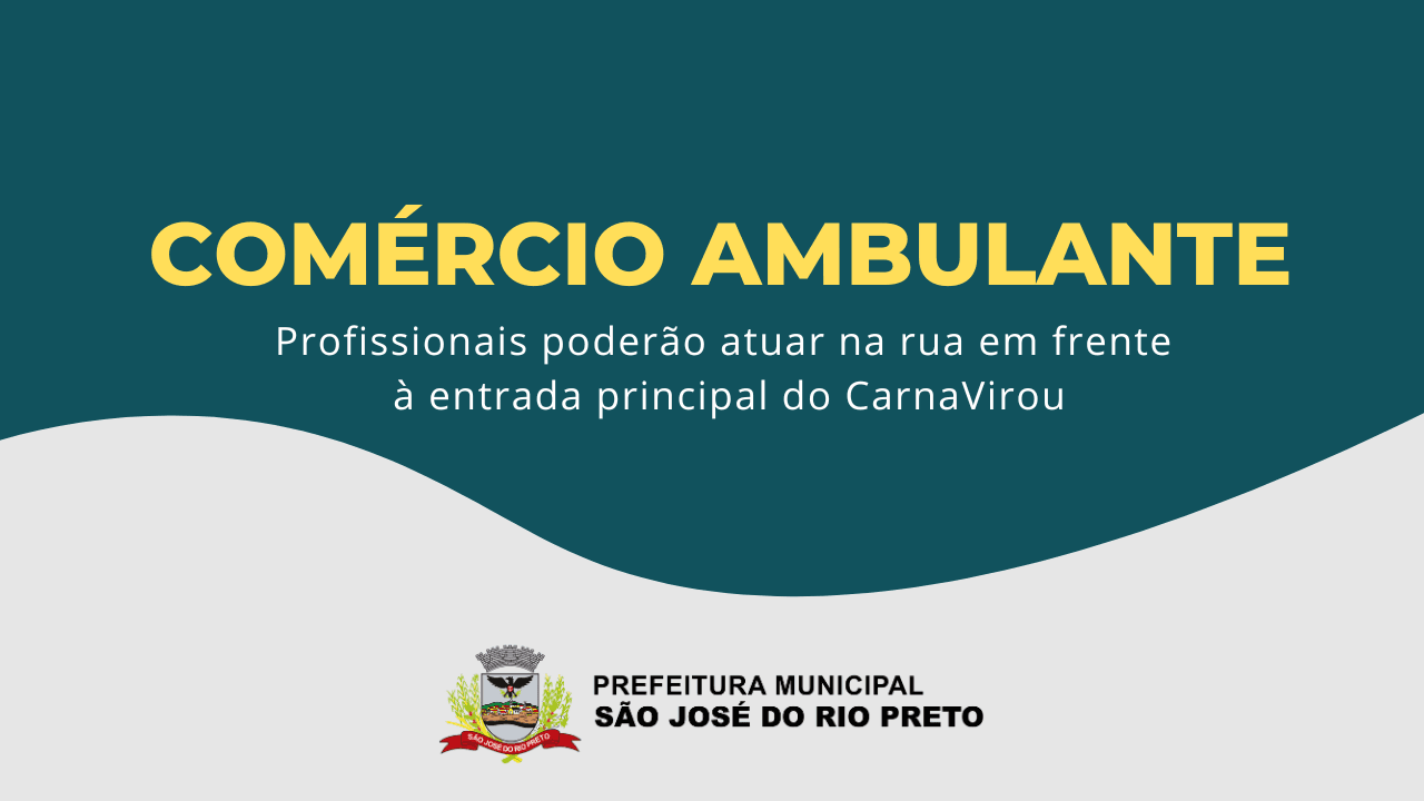 Prefeitura libera o comércio de ambulantes nos dias de folia do CarnaVirou