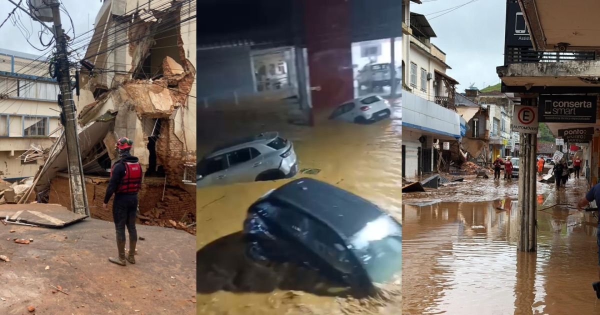 Zona da Mata em Alerta: Chuvas Torrenciais Deixam Rastro de Destruição e Desabamentos em Ubá