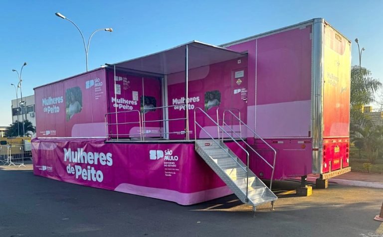 Carretas de Mamografia contemplam a região de Rio Preto em fevereiro