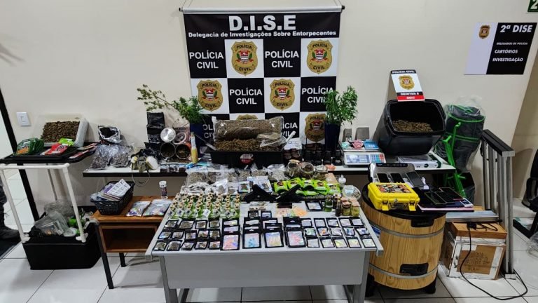 Polícia Civil encontra mais de 500 kg de drogas em laboratório de ‘maconha gourmet’ no interior de SP