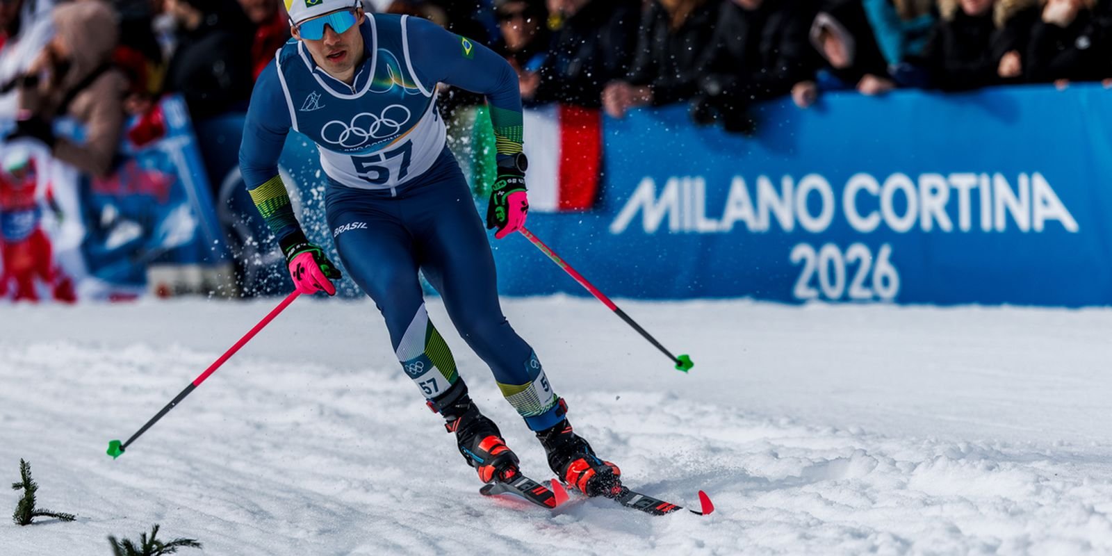 Brasil Faz História no Esqui Cross-Country em Milão-Cortina com Recordes Pessoais e Superação