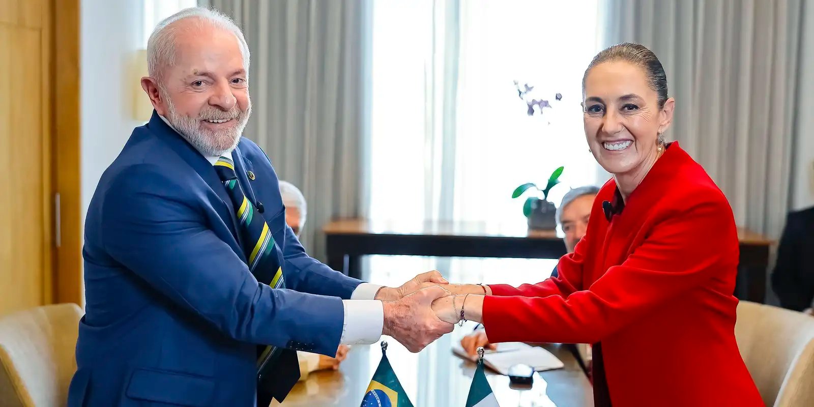 Lula e presidenta do México articulam encontro de empresários para fortalecer laços econômicos