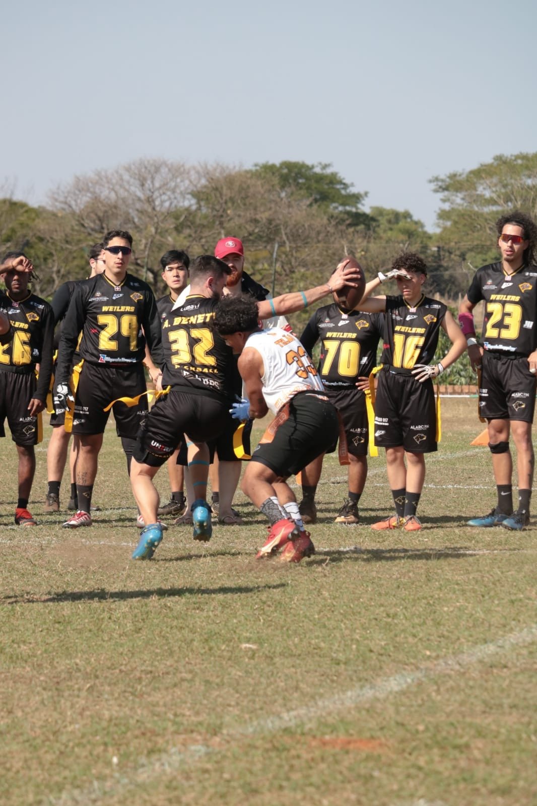 Weilers de Rio Preto estreia com derrota na estreia do Campeonato Paulista de Flag Football