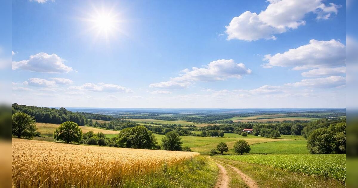 Calor e Sol Predominam em Ivaiporã: Início da Semana Marca Temperaturas Elevadas