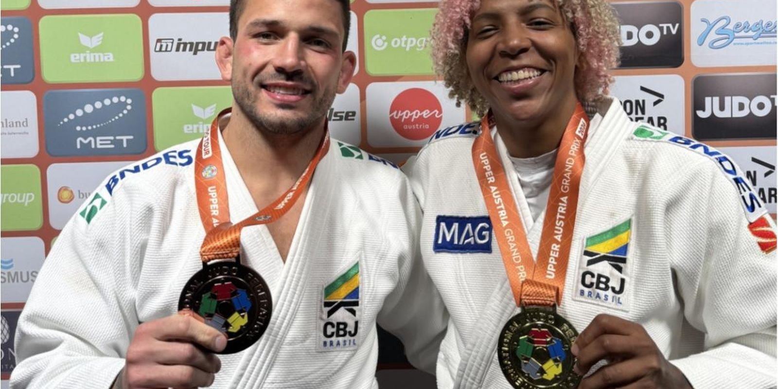 Rafaela Silva conquista ouro e Daniel Cargnin fatura bronze no Grand Prix de Judô da Áustria