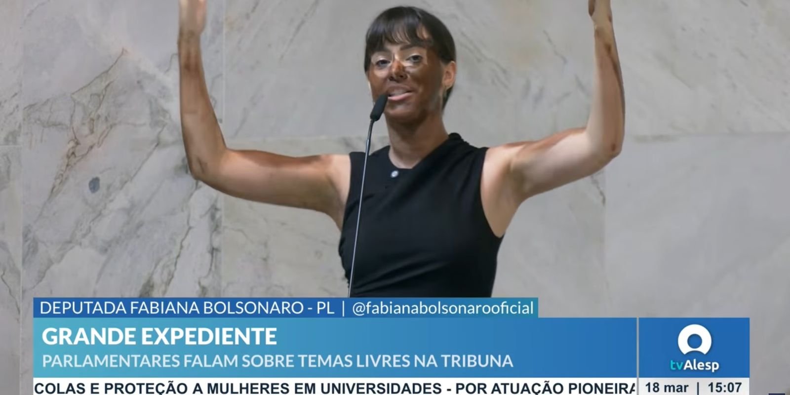 Deputada do PL em SP é acusada de praticar blackface na Alesp em ataque transfóbico e racista