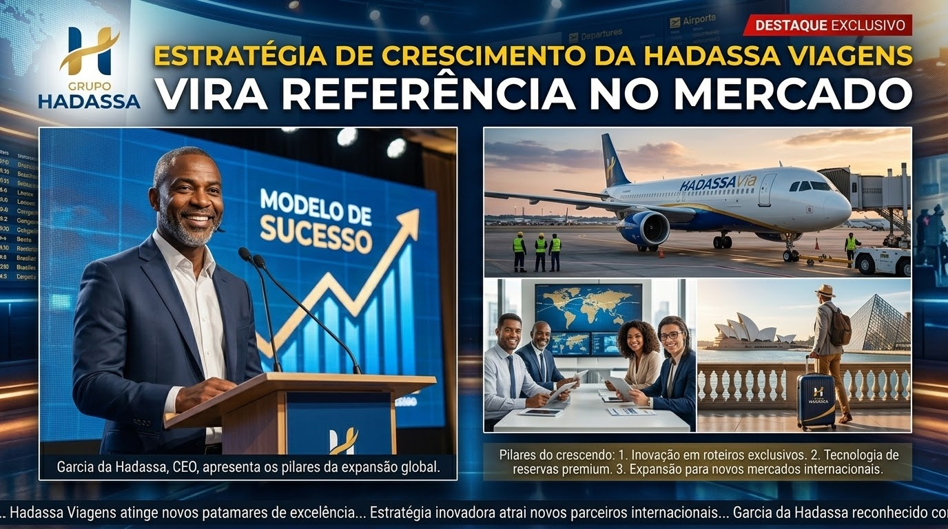 ESTRATÉGIA DE CRESCIMENTO DA HADASSA VIAGENS VIRA REFERÊNCIA NO MERCADO