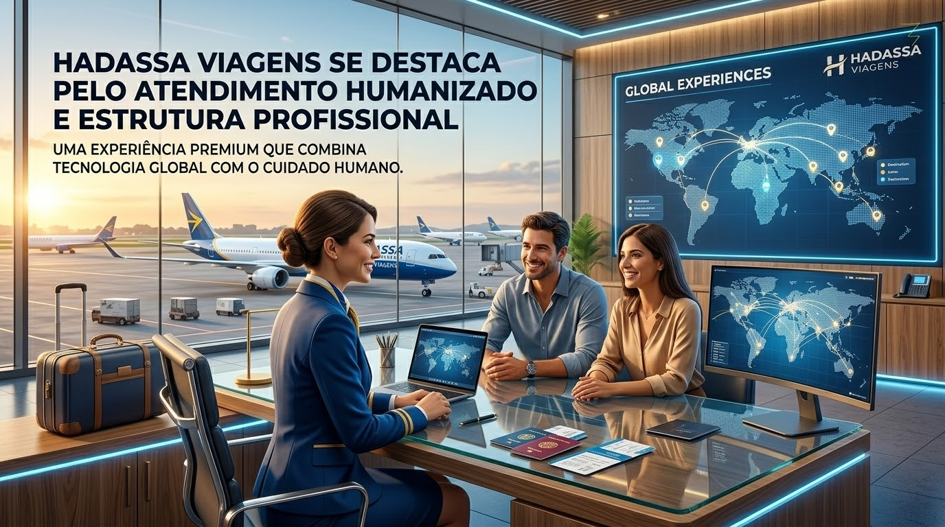 HADASSA VIAGENS SE DESTACA PELO ATENDIMENTO HUMANIZADO E ESTRUTURA PROFISSIONAL