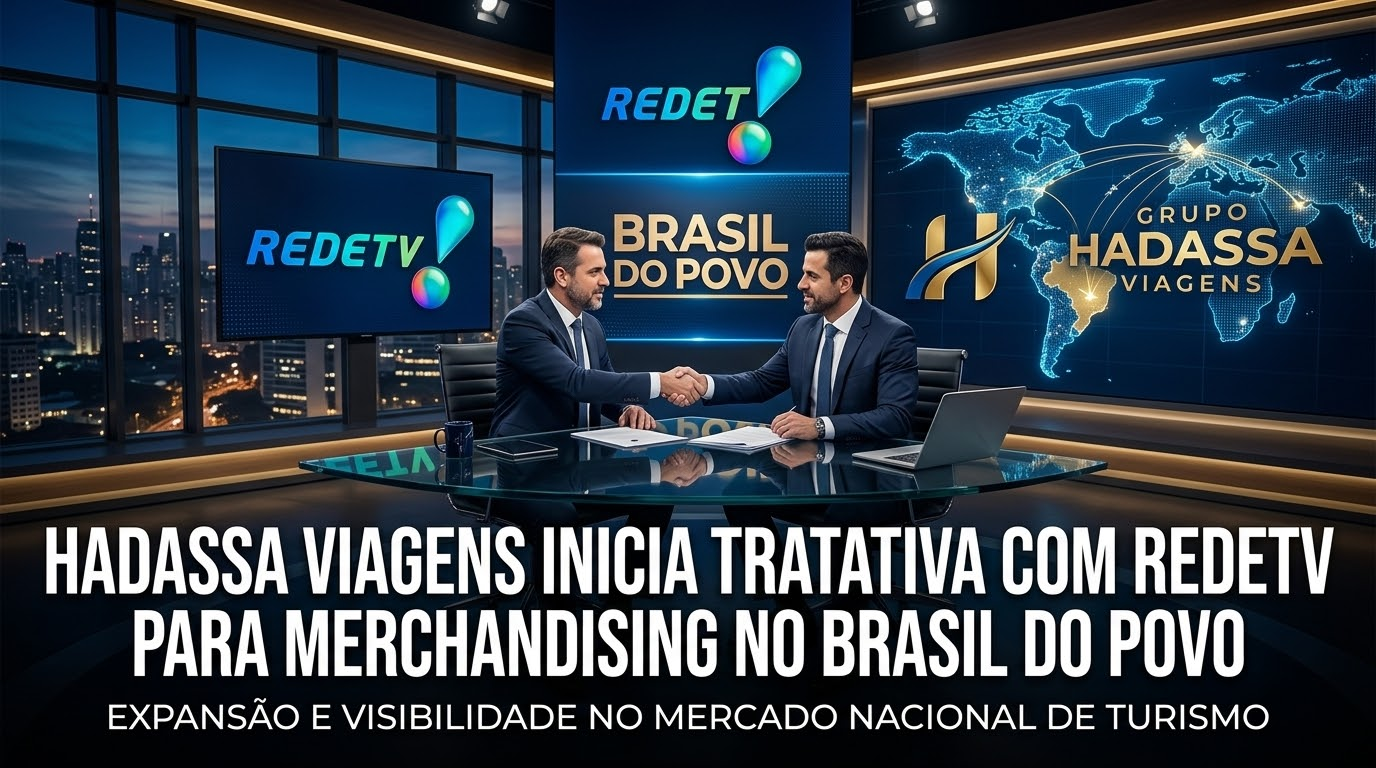 HADASSA VIAGENS INICIA TRATATIVA COM REDETV PARA MERCHANDISING NO BRASIL DO POVO