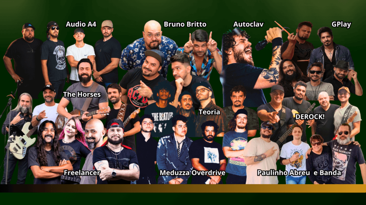 Festival do rock é atração neste fim de semana no Espaço da Figueira na Swift