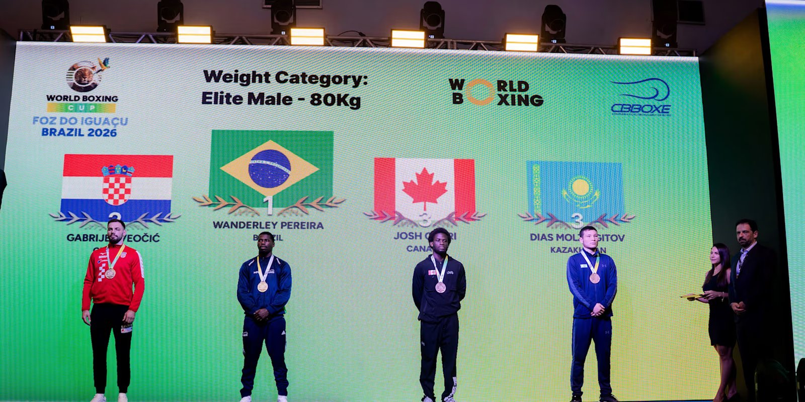Boxe brasileiro faz história e domina etapa da Copa do Mundo com 4 ouros e 5 pratas em Foz do Iguaçu