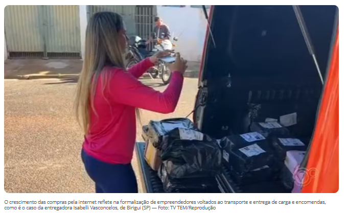 Crescimento do comércio online impulsiona setor de entregas na região de Araçatuba