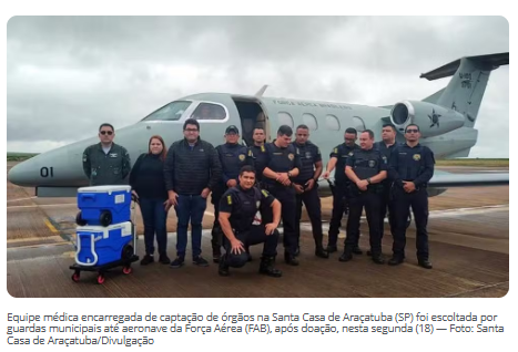 Família doa órgãos de mulher de 73 anos na quinta captação múltipla de hospital de Araçatuba