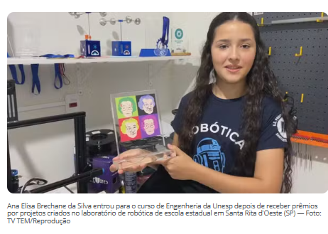 Alunos de escola pública ganham prêmio nacional de robótica ao criar sistema com IA para analisar qualidade da água