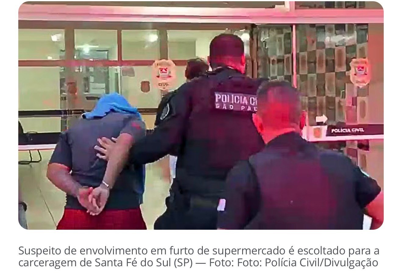 Polícia prende suspeito que usou técnica de rapel para furtar supermercado em Santa Fé do Sul