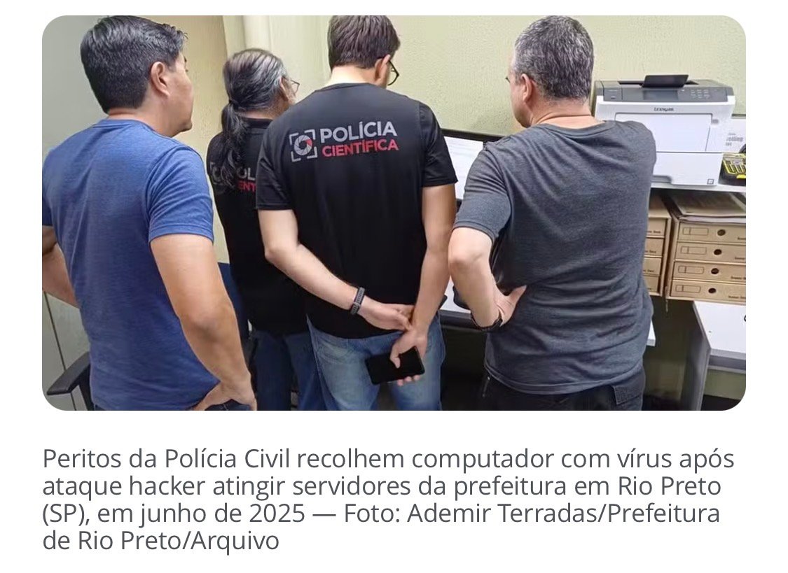 MP denuncia servidores da Empro por ataque hacker contra a Prefeitura de Rio Preto