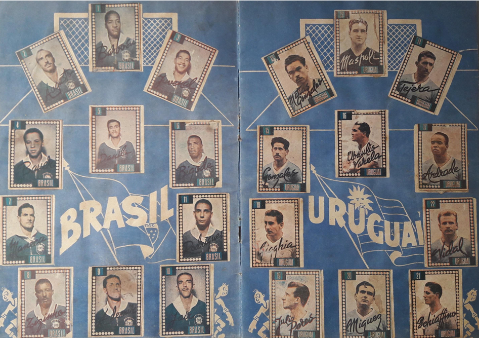 Álbum de figurinhas da Copa de 1950: raridade que desafia a dor da derrota e encanta colecionadores