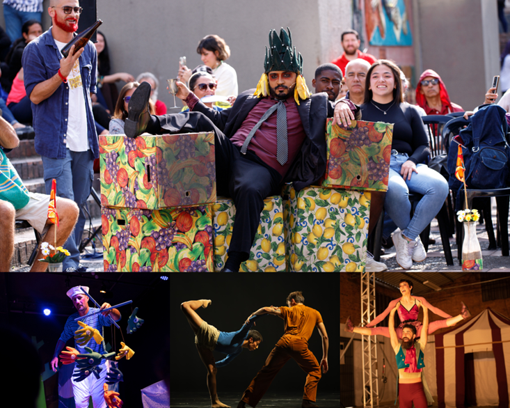 Mostra Cênica têm neste fim de semana dança, teatro de bonecos, circo, teatro de rua e shows musicais