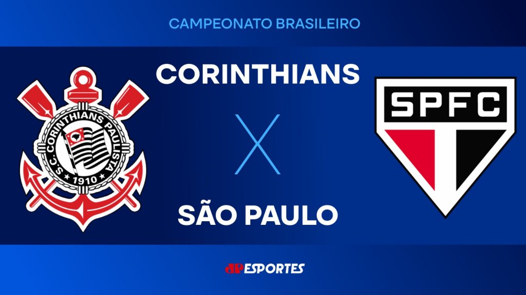 Clássico Majestoso: Corinthians e São Paulo se enfrentam em duelo crucial pelo Brasileirão; saiba onde acompanhar ao vivo