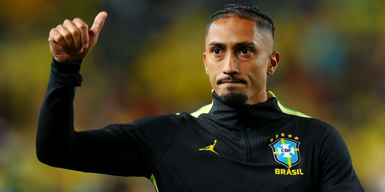 Lesão de Raphinha na coxa direita acende alerta na Seleção Brasileira após vitória
