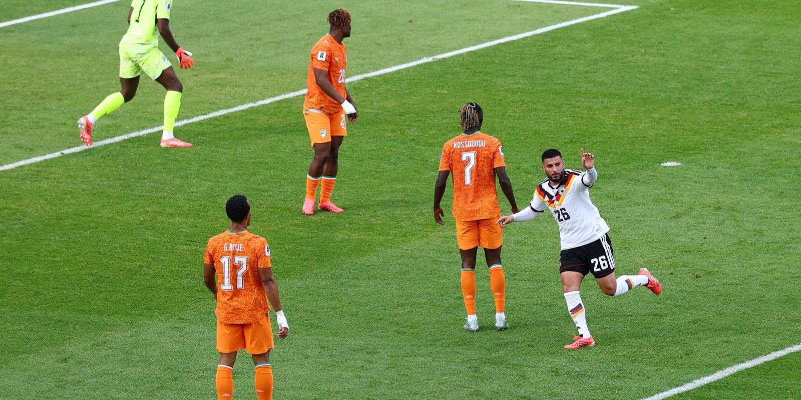 Alemanha vira sobre Costa do Marfim e quebra tabu para avançar na Copa do Mundo
