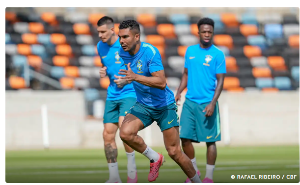 Brasil fecha preparação para duelo contra Japão nesta segunda