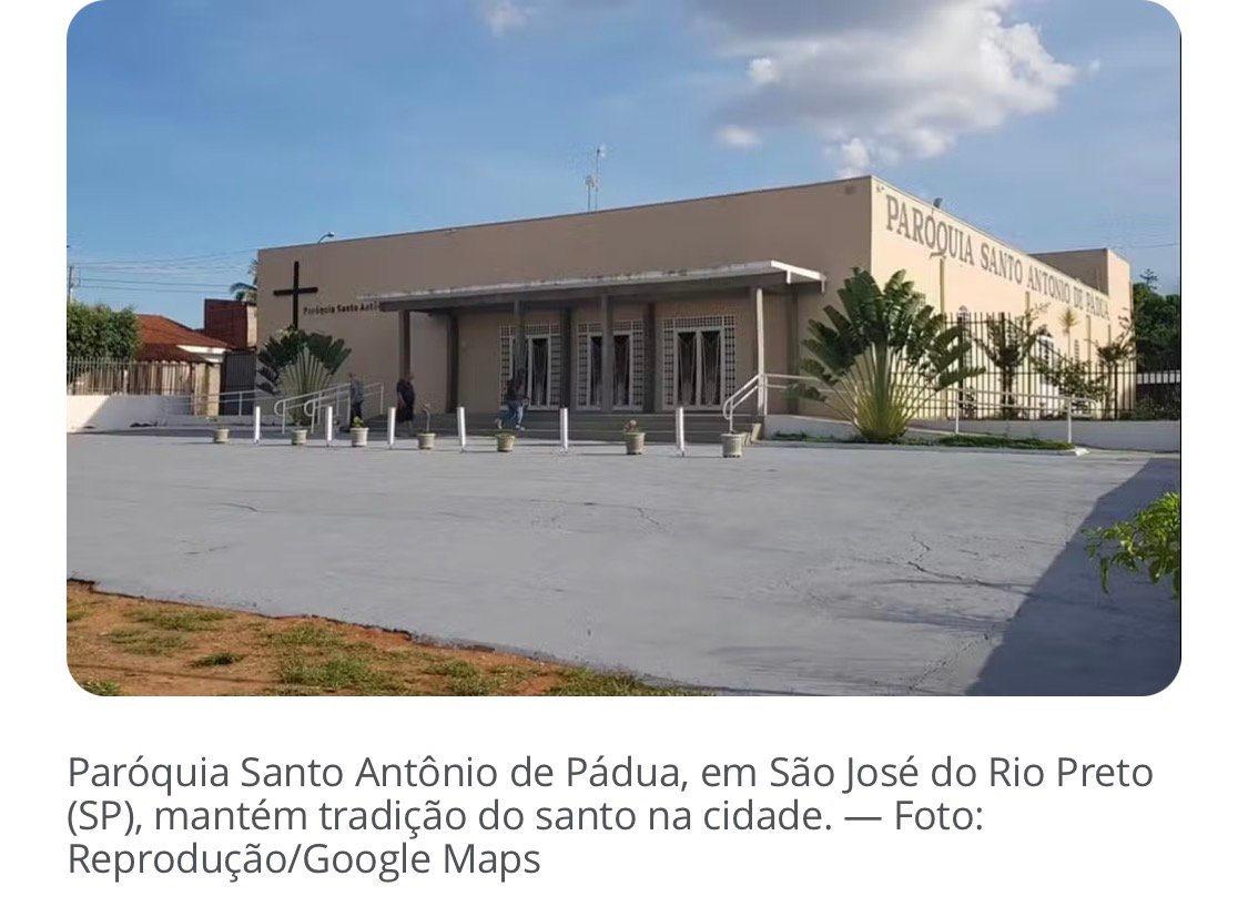 Conheça a história de duas igrejas dedicadas a Santo Antônio, em Rio Preto