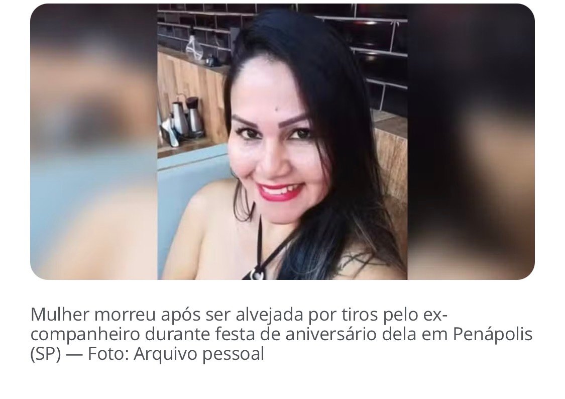 Homem é condenado por matar ex-companheira a tiros em Penápolis
