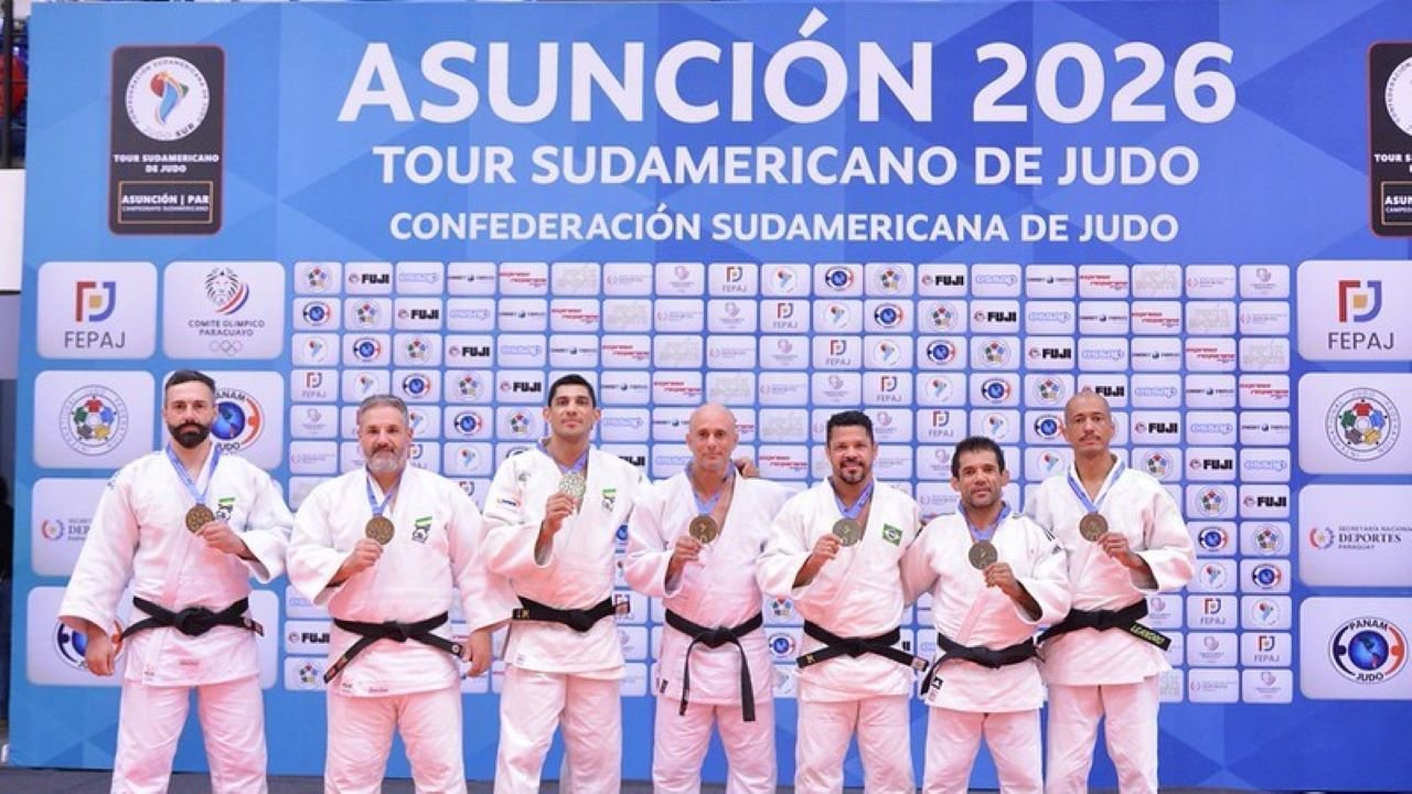 Rio-pretenses conquistam três medalhas em torneio sul-americano de judô no Paraguai