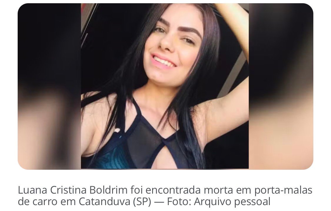 Terceiro suspeito de matar mulher encontrada em canavial dentro do porta-malas de carro é preso