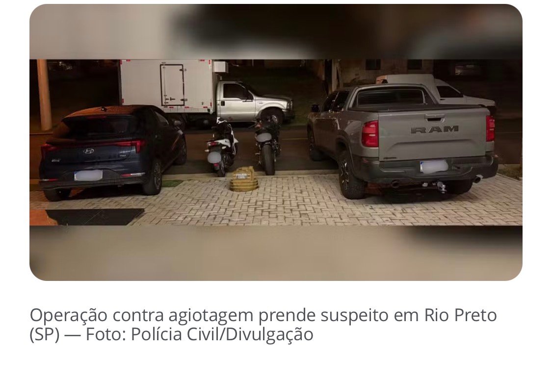 Operação contra agiotagem prende suspeito e apreende veículos de luxo em Rio Preto