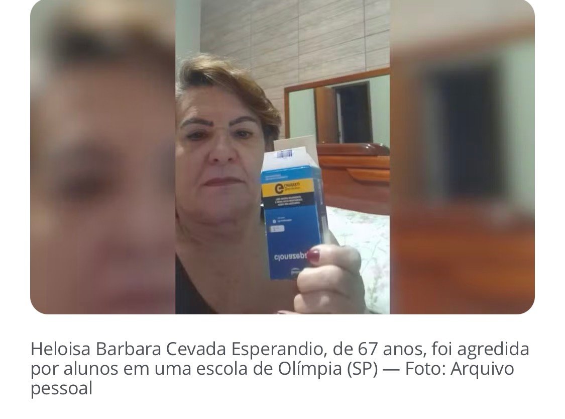 Professora agredida sala de aula abandonou o cargo; “só choro e vivo à base de remédios”