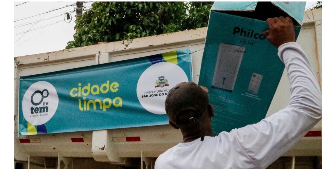 Prefeitura de Rio Preto realiza em parceria com a TV TEM o mutirão da limpeza “Cidade Limpa”