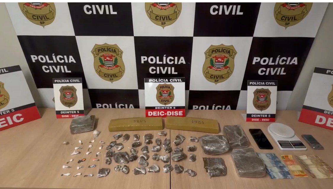 Polícia Civil desmonta ponto de tráfico de drogas “predinhos da Caic” em Rio Preto