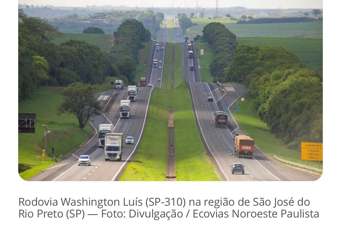 Obras para construção de terceira faixa na rodovia Washington Luís completam um ano