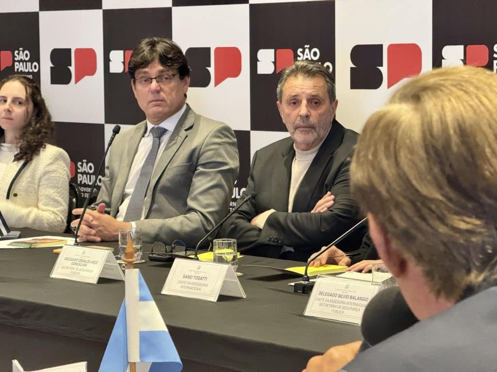 Governo de SP intensifica diálogo internacional para aprimorar segurança pública