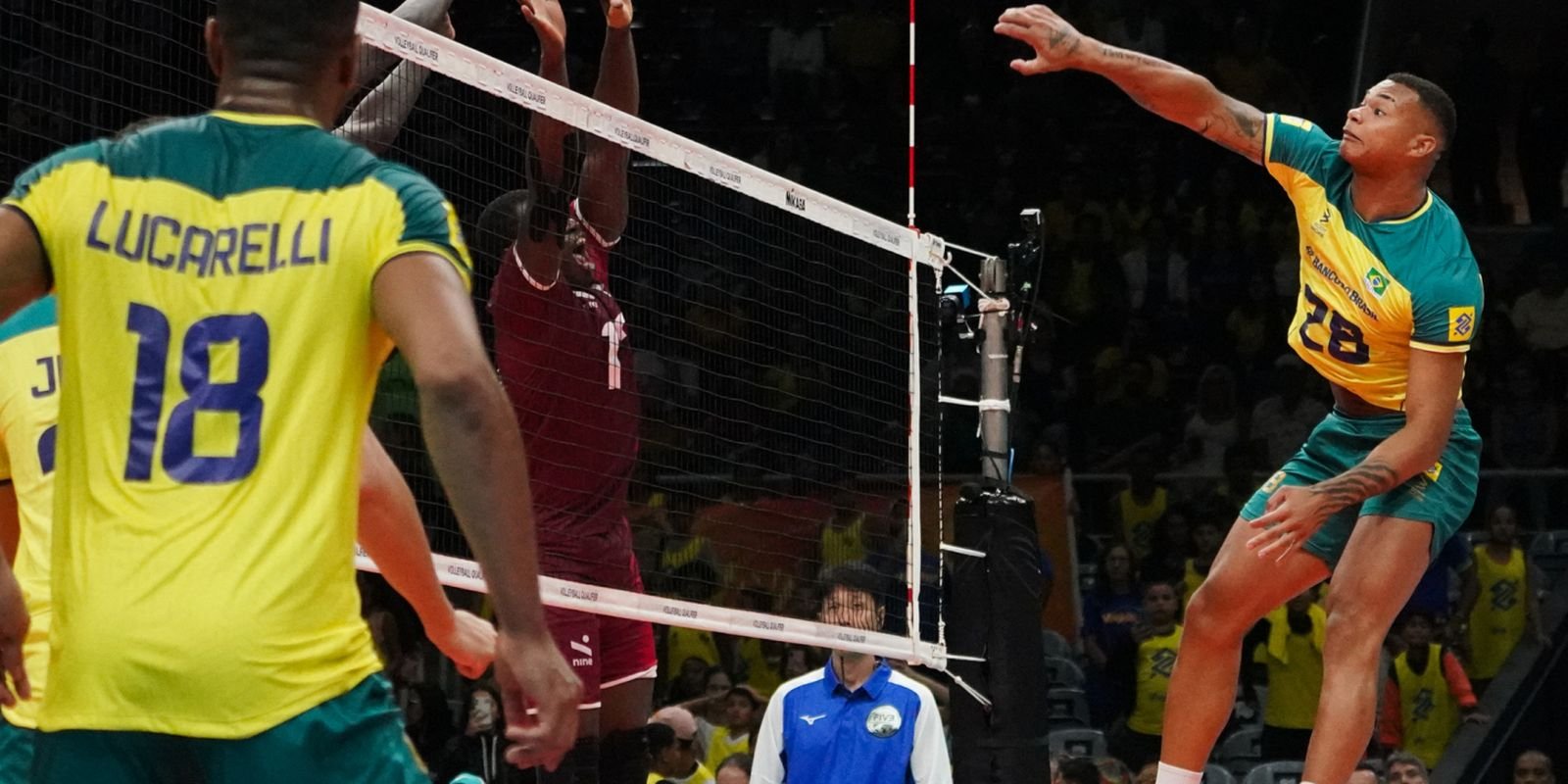 Vôlei Masculino: Brasil Busca Reabilitação Contra a Itália na Liga das Nações
