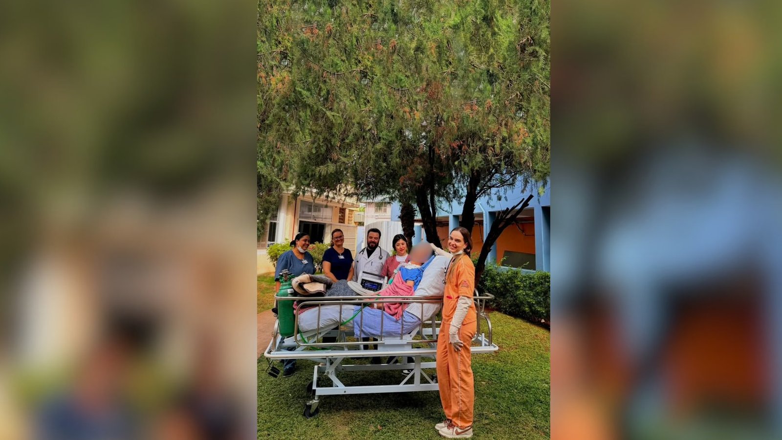 Após cinco meses na UTI, paciente com síndrome rara que paralisa o corpo realiza desejo de ver o sol e tomar sorvete em Araçatuba