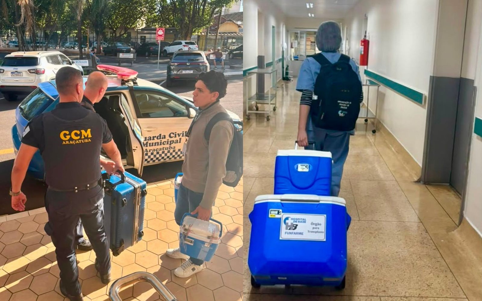 Hospital realiza captação de órgãos de idosa em Araçatuba