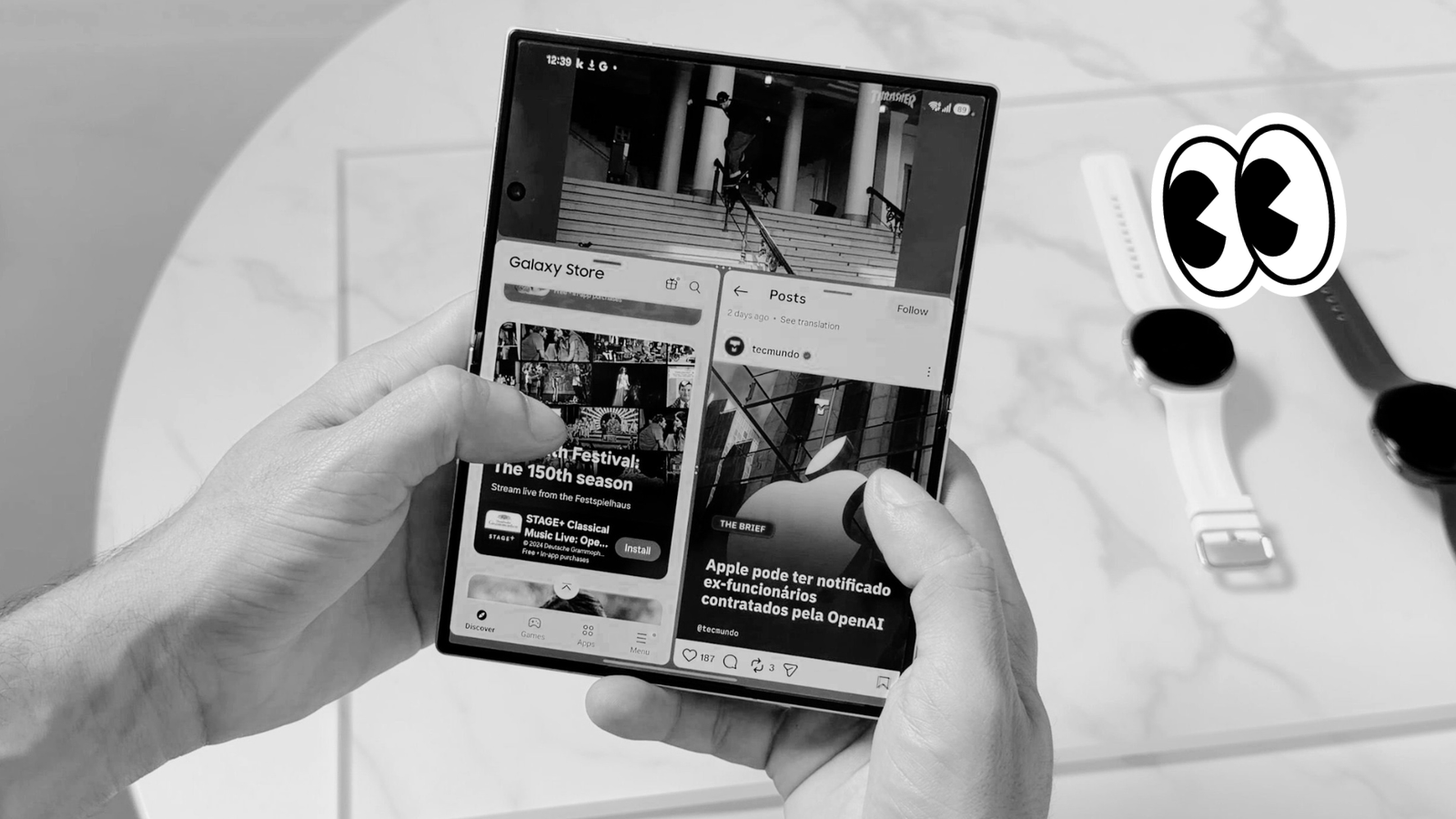 Resumo do Galaxy Unpacked: Samsung revela inovações nos dobráveis e além