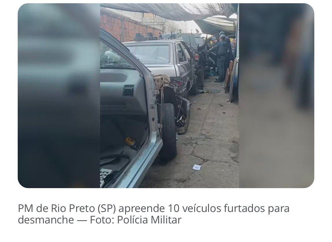 Polícia descobre casa usada como desmanche improvisado de veículos em Rio Preto