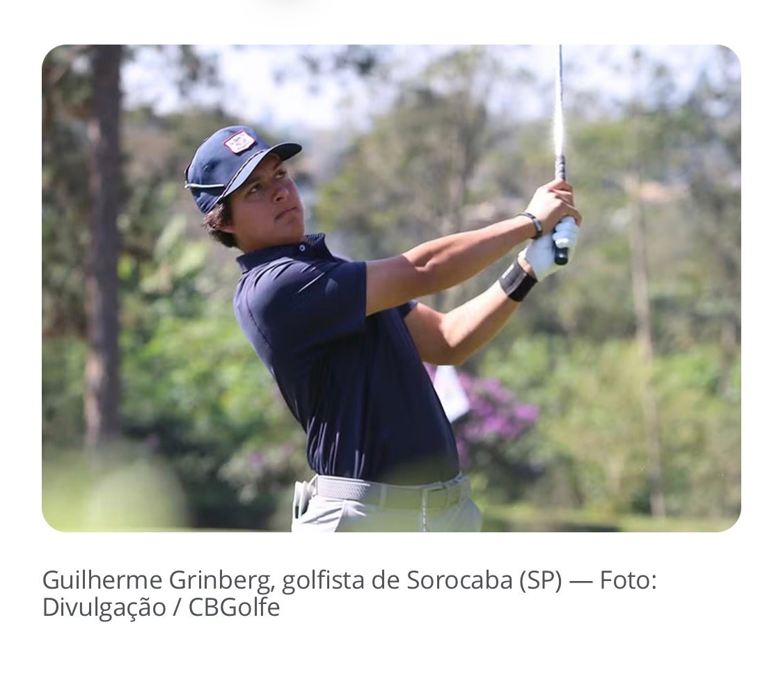 Guilherme Grinberg, de Sorocaba, vence JCB Rocester Quinta do Golfe na categoria individual