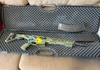 Apreensão de arma em nome de Bolsonaro: espingarda personalizada com a bandeira nacional em foco no STF