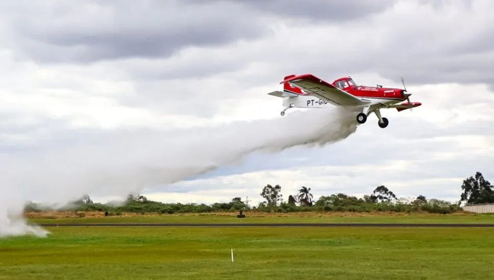 Avião sem piloto revoluciona o agronegócio com capacidade 25 vezes maior