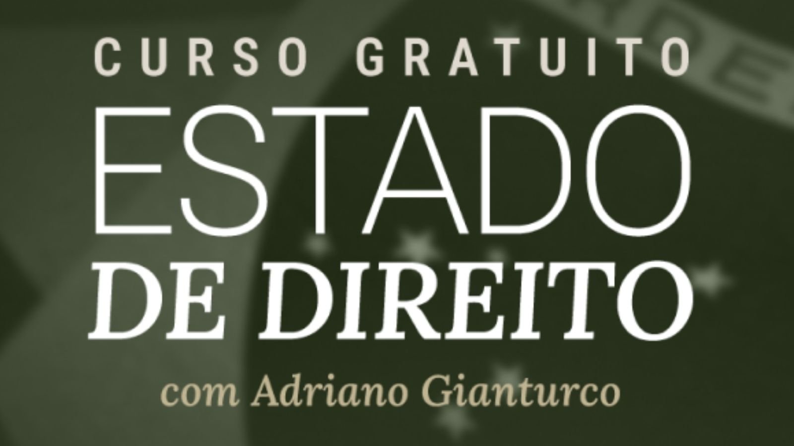Gazeta do Povo lança curso gratuito sobre Estado de Direito com Adriano Gianturco: Entenda a relevância para a democracia