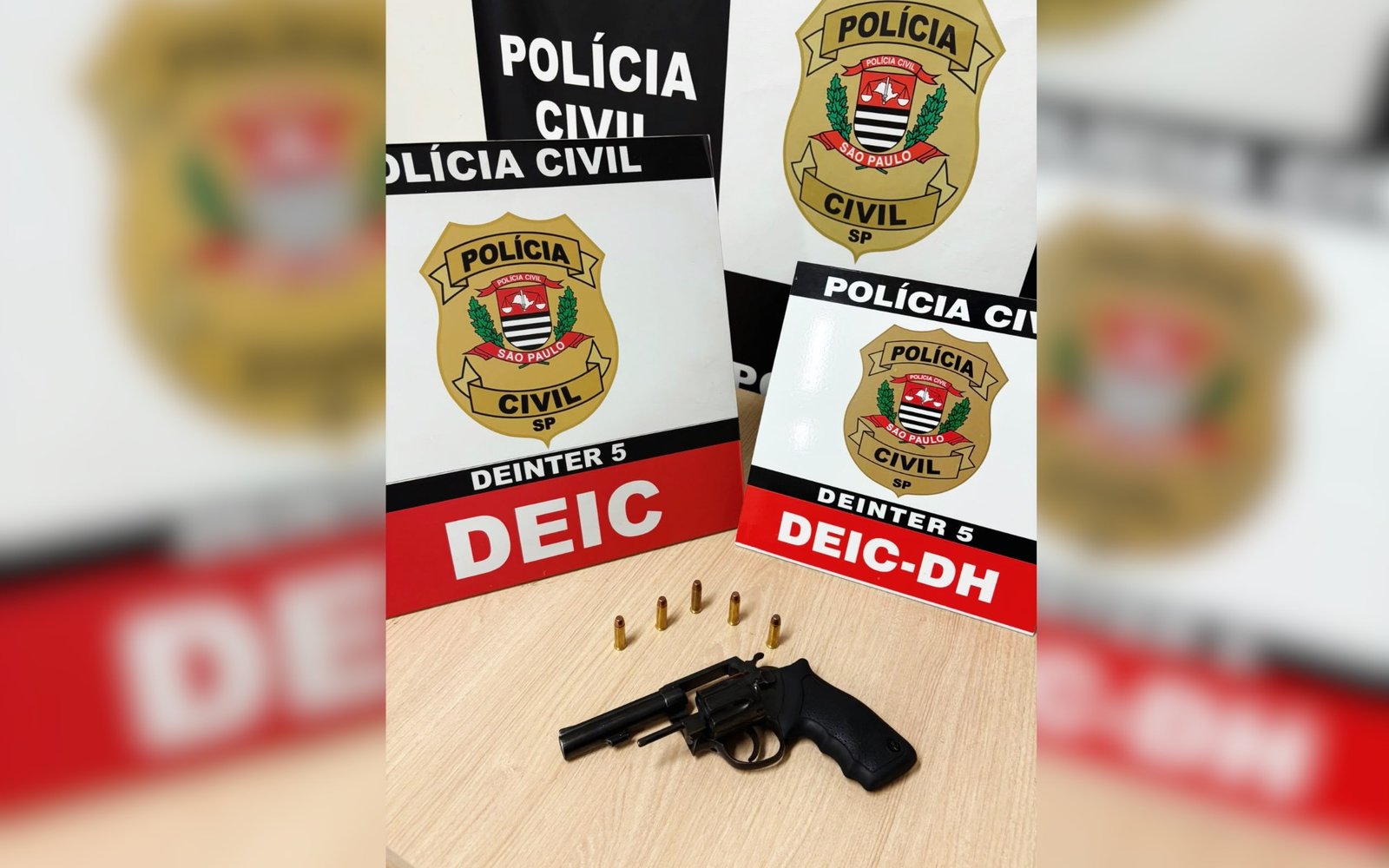 Polícia apreende arma usada no assassinato de motorista de aplicativo escondida entre brinquedos de criança em Rio Preto