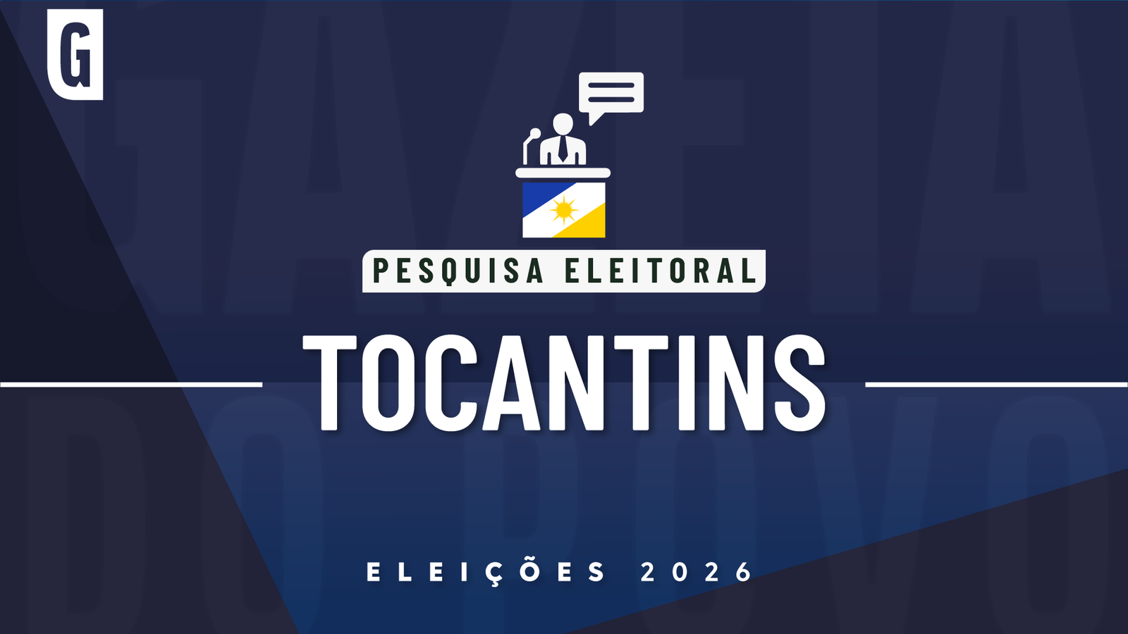 Paraná Pesquisas revela intenções de voto para governador e senadores no Tocantins